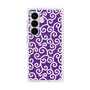 プレミアムスクエアケース with SnapMag［ 唐草模様 - Purple ］