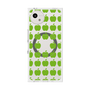 プレミアムスクエアケース with SnapMag［ Apple - Green ］