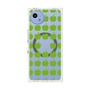 プレミアムスクエアケース with SnapMag［ Apple - Green ］