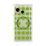 プレミアムスクエアケース with SnapMag［ Apple - Green ］