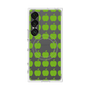 プレミアムスクエアケース with SnapMag［ Apple - Green ］