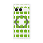 プレミアムスクエアケース with SnapMag［ Apple - Green ］
