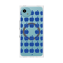 プレミアムスクエアケース with SnapMag［ Apple - Blue ］