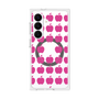 プレミアムスクエアケース with SnapMag［ Apple - Pink ］