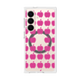プレミアムスクエアケース with SnapMag［ Apple - Pink ］