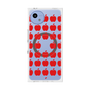 プレミアムスクエアケース with SnapMag［ Apple - Red ］