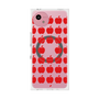 プレミアムスクエアケース with SnapMag［ Apple - Red ］