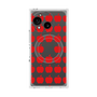 プレミアムスクエアケース with SnapMag［ Apple - Red ］