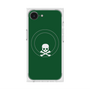 プレミアムスクエアケース with SnapMag［ スカル - Green ］
