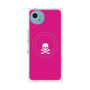 プレミアムスクエアケース with SnapMag［ スカル - Pink ］