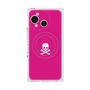 プレミアムスクエアケース with SnapMag［ スカル - Pink ］