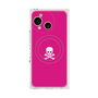 プレミアムスクエアケース with SnapMag［ スカル - Pink ］