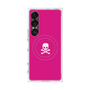 プレミアムスクエアケース with SnapMag［ スカル - Pink ］