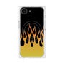 プレミアムスクエアケース with SnapMag［ 炎 - Yellow ］