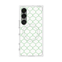 プレミアムスクエアケース with SnapMag［ Moroccan1 -Green ］