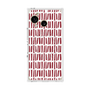 プレミアムスクエアケース with SnapMag［ Nordic - Red ］