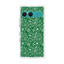 プレミアムスクエアケース with SnapMag［ ペイズリー - Green ］