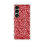 プレミアムスクエアケース with SnapMag［ ペイズリー - Red ］