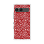 プレミアムスクエアケース with SnapMag［ ペイズリー - Red ］
