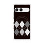 プレミアムスクエアケース with SnapMag［ Nordic Argyle - Black ］