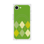 プレミアムスクエアケース with SnapMag［ Nordic Argyle - Green ］
