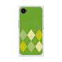 プレミアムスクエアケース with SnapMag［ Nordic Argyle - Green ］