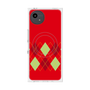プレミアムスクエアケース with SnapMag［ Nordic Argyle - Red ］