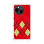 プレミアムスクエアケース with SnapMag［ Nordic Argyle - Red ］