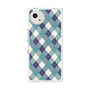 プレミアムスクエアケース with SnapMag［ Argyle - Blue ］