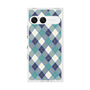プレミアムスクエアケース with SnapMag［ Argyle - Blue ］