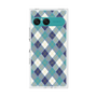 プレミアムスクエアケース with SnapMag［ Argyle - Blue ］