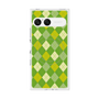 プレミアムスクエアケース with SnapMag［ Argyle - Green ］