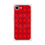 プレミアムスクエアケース with SnapMag［ Argyle - Red ］