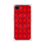 プレミアムスクエアケース with SnapMag［ Argyle - Red ］