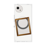 プレミアムスクエアケース with SnapMag［ Photo Frame - White ］