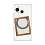 プレミアムスクエアケース with SnapMag［ Photo Frame - White ］