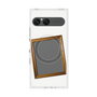 プレミアムスクエアケース with SnapMag［ Photo Frame - White ］