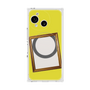 プレミアムスクエアケース with SnapMag［ Photo Frame - Yellow ］