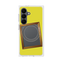 プレミアムスクエアケース with SnapMag［ Photo Frame - Yellow ］