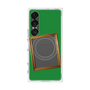 プレミアムスクエアケース with SnapMag［ Photo Frame - Green ］