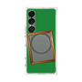 プレミアムスクエアケース with SnapMag［ Photo Frame - Green ］