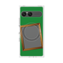 プレミアムスクエアケース with SnapMag［ Photo Frame - Green ］