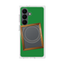 プレミアムスクエアケース with SnapMag［ Photo Frame - Green ］