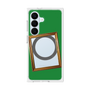 プレミアムスクエアケース with SnapMag［ Photo Frame - Green ］