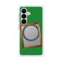 プレミアムスクエアケース with SnapMag［ Photo Frame - Green ］