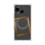プレミアムスクエアケース with SnapMag［ Photo Frame - Gray ］