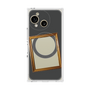 プレミアムスクエアケース with SnapMag［ Photo Frame - Gray ］
