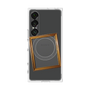 プレミアムスクエアケース with SnapMag［ Photo Frame - Gray ］
