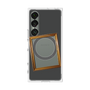 プレミアムスクエアケース with SnapMag［ Photo Frame - Gray ］