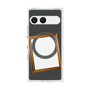 プレミアムスクエアケース with SnapMag［ Photo Frame - Gray ］